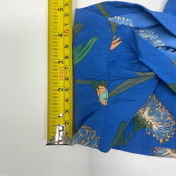 Patagonia Women's Baggies Parrot Blue Shorts Small - Picture 11 of 12